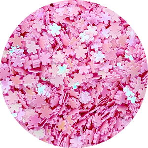 꽃잎 스팽글 분홍 500g